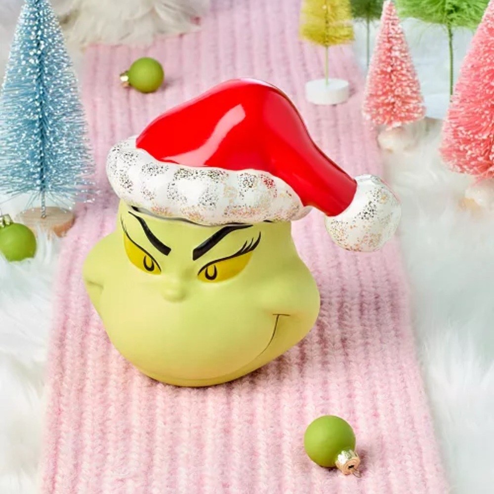 Lenox Grinchmas Covered Candy Dish